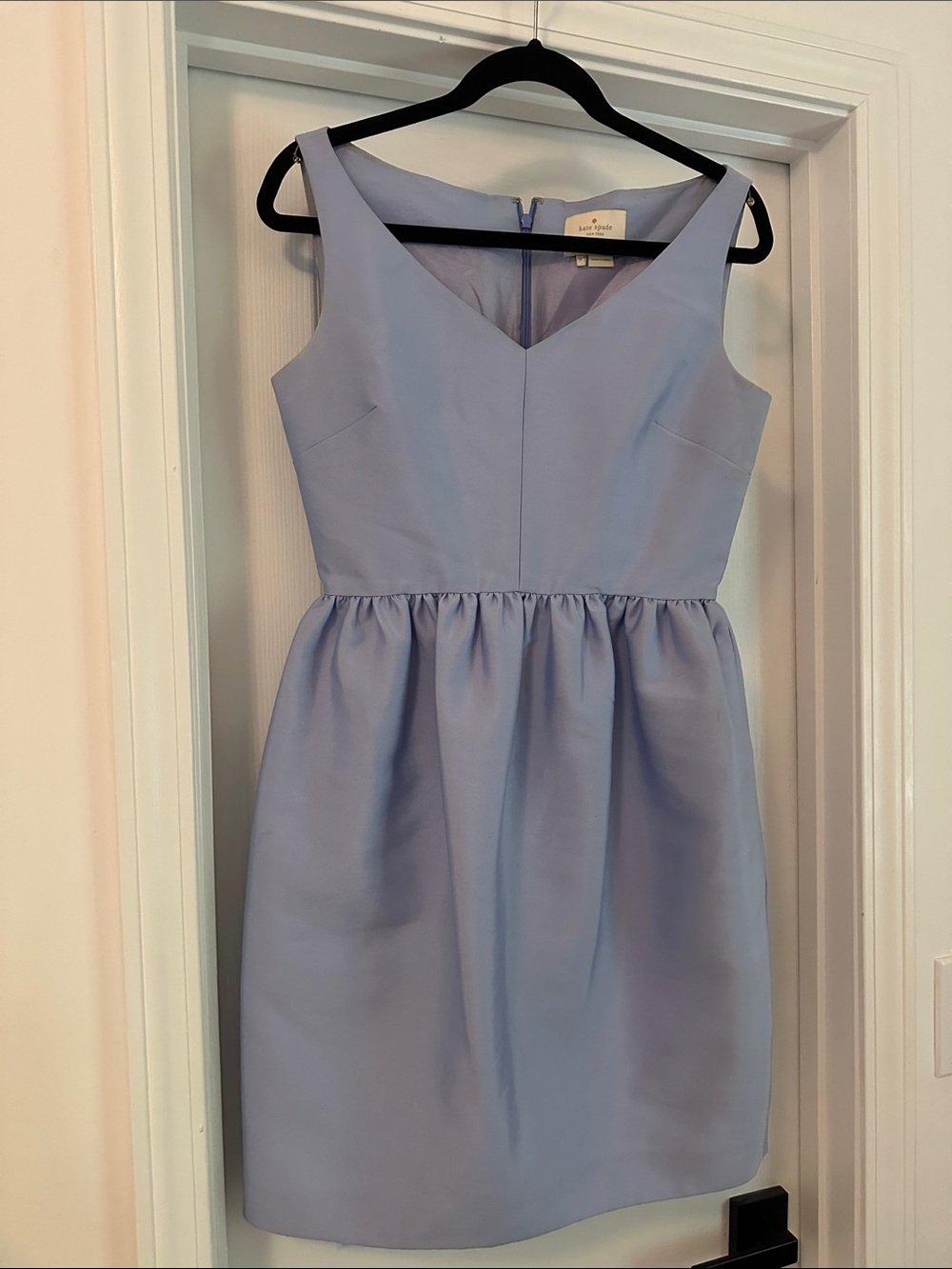 kate spade Light Blue Cupcake Sleeveless V-Neck Cocktail Dress